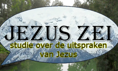 Jezus zei